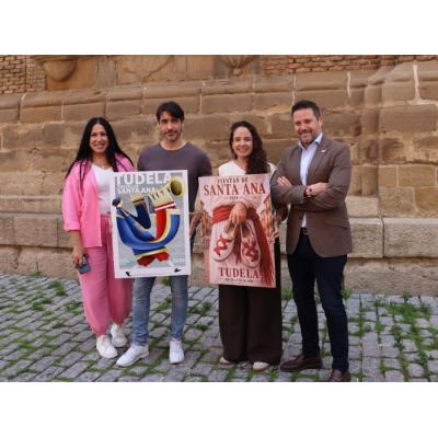 “7 días para dejar huella”, de la tudelana Ana Martínez Salvador, gana el concurso de carteles de las Fiestas de Santa Ana 2026
