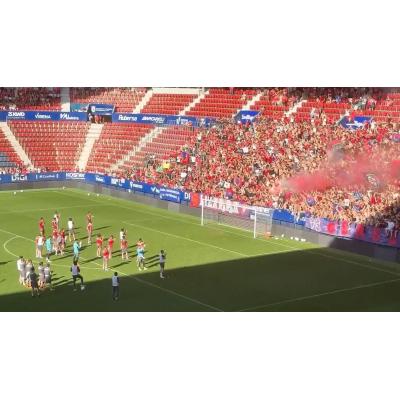Los jugadores agradecen el apoyo recibido: comunión entre grada y equipo