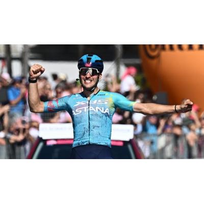 Bettiol se impone en Verbania y Afonso Eulálio mantiene la maglia rosa