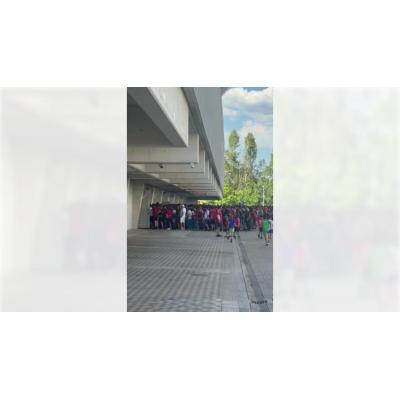 Vídeo con la entrada de aficionados de Osasuna a El Sadar
