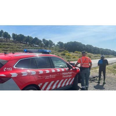 Denunciado un ciclista por dar positivo en alcohol y cannabis tras saltarse un stop y provocar un incidente de tráfico