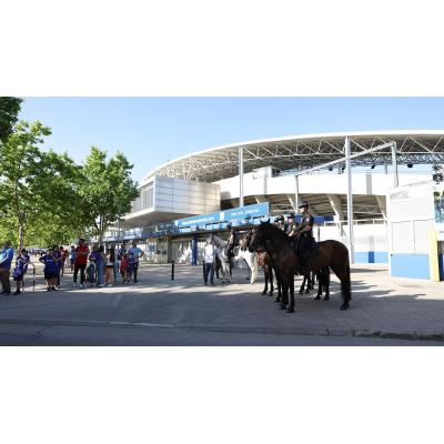 Osasuna no está solo: del recibimiento en Barajas a la calma tensa en Getafe