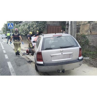 Muere atropellada una mujer en Sanxenxo por un vehículo que invadió la acera