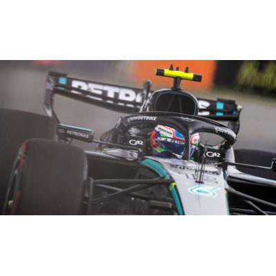 Antonelli más líder tras ganar en Montreal, donde Sainz acabó noveno y Alonso se retiró por "un problema en el asiento"