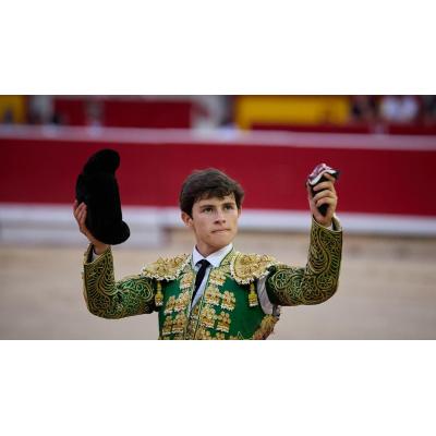 Aarón Palacio, el torero aragonés que debuta en Pamplona y sigue los pasos de Roca Rey