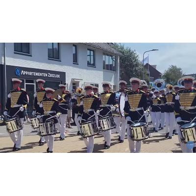 Así suena el pasodoble 'Pamplona, Feria del Toro' de Turrillas en las calles de una ciudad holandesa