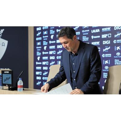 Braulio quiere un técnico que relance a la plantilla