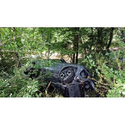 Fotos del accidente de tráfico en Arce