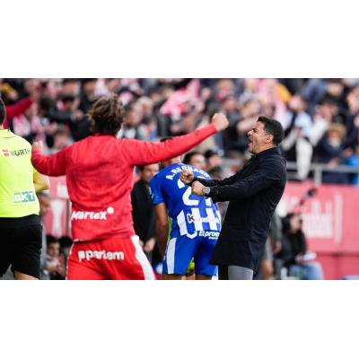 Míchel Sánchez no continuará en el Girona FC