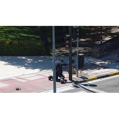 Detonan una maleta sospechosa que no tenía peligro en una zona cercana a la Clínica Universidad de Navarra