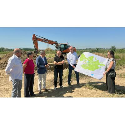 Se inician los trabajos de la concentración parcelaria de la zona regable de Corella