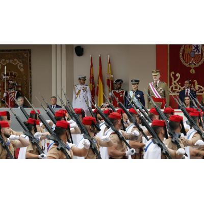 Fotos del desfile del Día de las Fuerzas Armadas 2026
