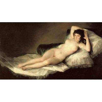 El coste de atacar obras de arte: el fiscal pide 5.000 euros a dos activistas que se pegaron a las 'majas' de Goya