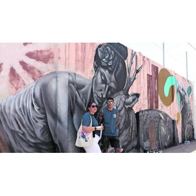 El arte urbano delinea Villafranca