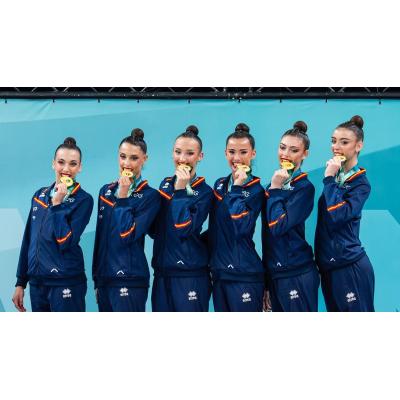 España revalida el título de campeona de Europa de gimnasia rítmica
