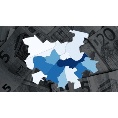 Un barrio de Pamplona supera los 59.000 euros de renta neta media por hogar
