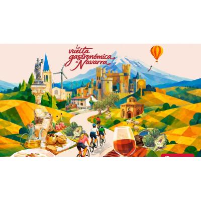 Turismo lanza la serie roadmovie ‘La vuelta gastronómica a Navarra’, que une enogastronomía y cicloturismo