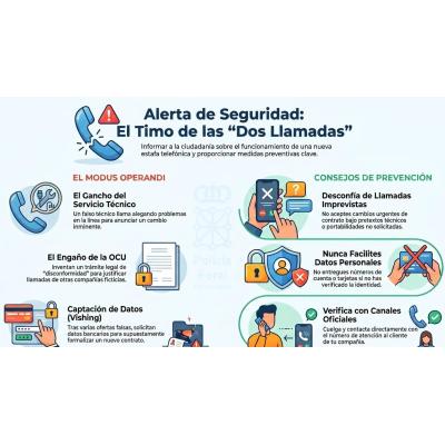 Alertan sobre la modalidad de estafa telefónica de las 'dos llamadas'