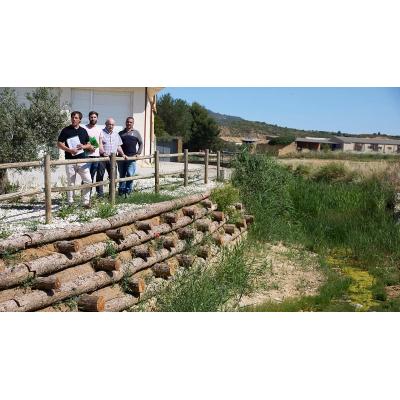 Las mejoras en el barranco de Murillo el Fruto reducirán el riesgo de inundaciones