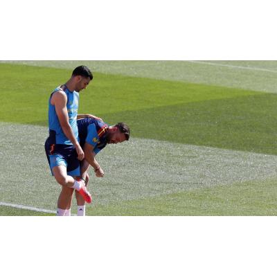 Fotos del entrenamiento de la selección española en Las Rozas este miércoles