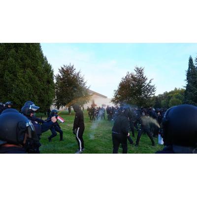 En libertad provisional los 28 detenidos por los incidentes tras una convocatoria de Vito Quiles