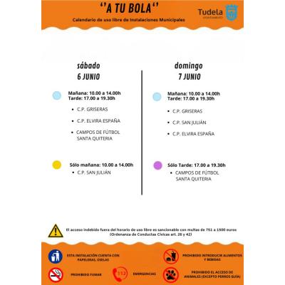 A TU BOLA 6 al 7 de junio de 2026