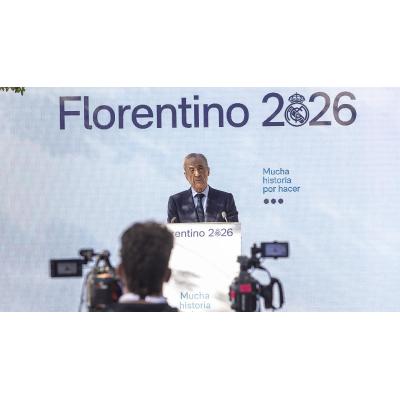 Florentino Pérez anuncia que Mourinho será el entrenador si es elegido presidente