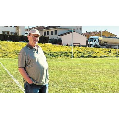 Da vida y nombre al campo de fútbol de Garínoain