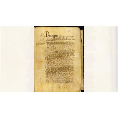 El Archivo de Navarra dedica su microexposición a los 650 años de la conquista de Albania