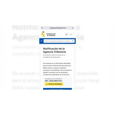 Alerta de una campaña de SMS fraudulentos que suplantan a la Agencia Tributaria en plena campaña de la Renta en Navarra