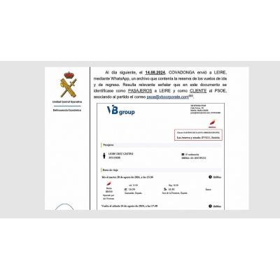 La UCO certifica con 353 wasaps que Ferraz gestionaba los gastos de las 'cloacas'