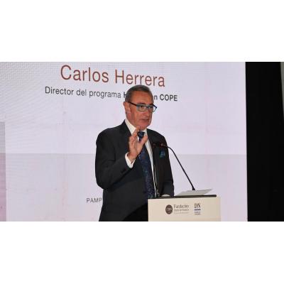 Discurso íntegro del comunicador Carlos Herrera, distinguido con el Premio José Javier Uranga