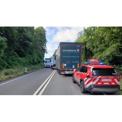 La carretera N-121-A, reabierta a la altura de Arraitz-Orkin