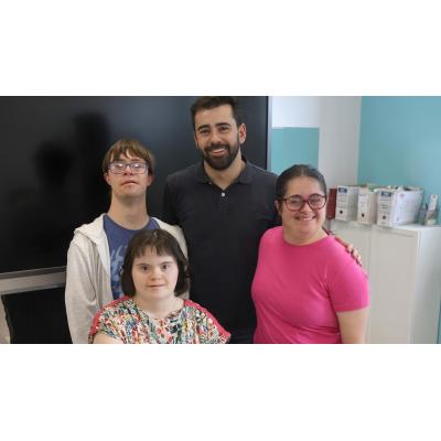 Cuatro integrantes de Down Navarra participarán en una liga de debate para personas con discapacidad intelectual