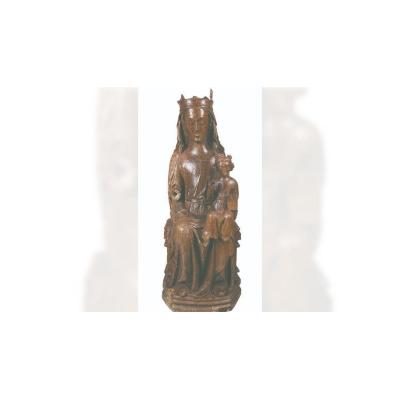 Ibargoiti recupera la virgen gótica de Vesolla que se quiso subastar