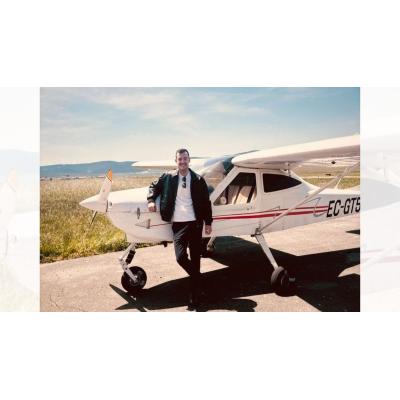 La historia de KoAir, una app con sello navarro para aprender a volar: "Dejé un trabajo muy estable para emprender y se me ocurrió esto"